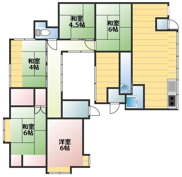 detached 大牟田市臼井町 (地番[60-3]) 