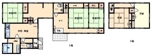 detached 熊毛郡平生町大字曽根