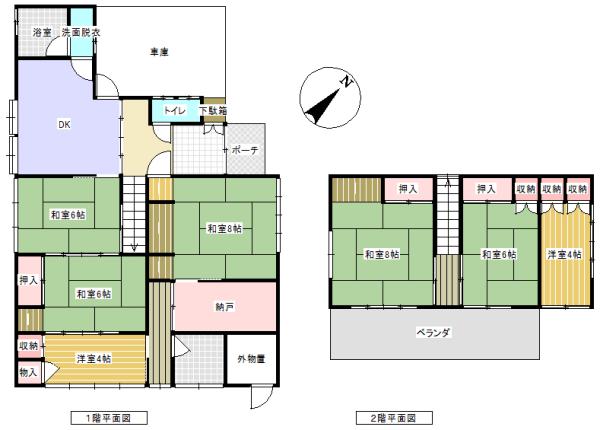 detached 下諏訪町町屋敷